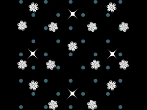 new years patterns texture 3D Print Model
