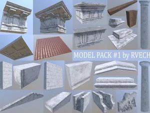 paket model di Model 3D