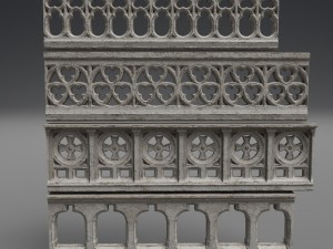 balustrades Modelo 3D