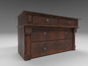 lemari berlaci Model 3D