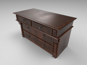 chest of drawers 3D Model