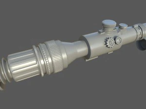 광학 시력 3D 모델