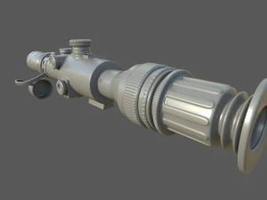 광학 시력 3D 모델