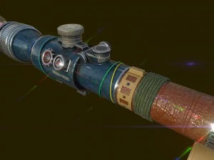 광학 시력 3D 모델