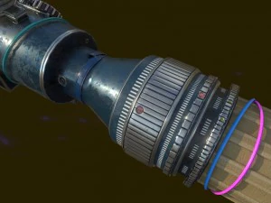 광학 시력 3D 모델