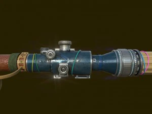 광학 시력 3D 모델