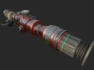 광학 시력 3D 모델