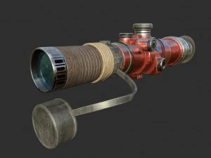 광학 시력 3D 모델