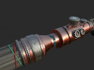 광학 시력 3D 모델