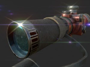 광학 시력 3D 모델