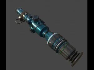 광학 시력 3D 모델