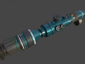 광학 시력 3D 모델