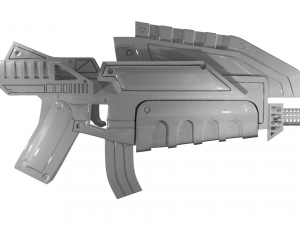 assault blaster 3D Model