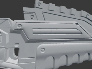 assault blaster 3D Model
