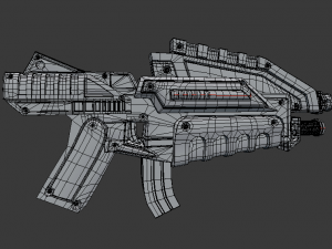 assault blaster 3D Model
