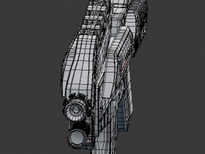 assault blaster 3D Model