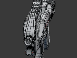 assault blaster 3D Model