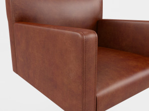 chair and desk - quant cor Model 3D