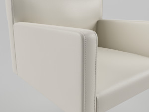 chair and desk - quant cor Model 3D