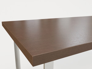 chair and desk - quant cor Model 3D