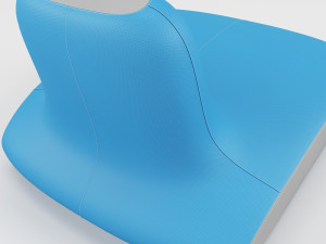 armchair spoutnik roche bobois Modelo 3D