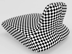 armchair spoutnik roche bobois 3D Model