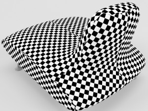 armchair spoutnik roche bobois Model 3D