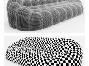 bubble sofa roche bobois 3D 模型
