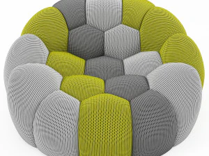 bubble armchair roche bobois 3D Model