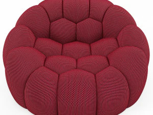 bubble armchair roche bobois 3D Model