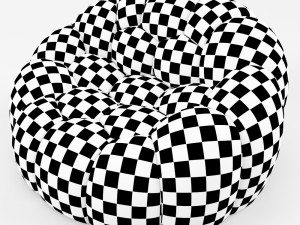 bubble armchair roche bobois 3Dモデル