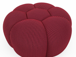 bubble ottoman roche bobois Modelo 3D