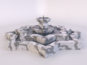 fountain-3 3D 모델