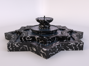 fountain-1 3D 模型