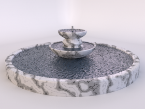 fountain-1 3D 模型