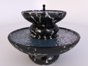 fountain-1 3D 模型