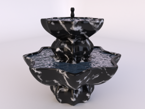 fountain-1 3D 模型