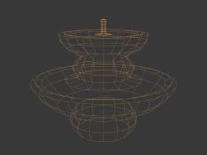 fountain-1 3D 模型