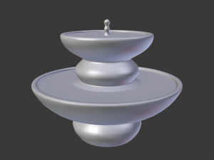 fountain-1 3D 模型