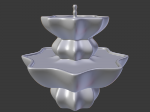 fountain-1 3D 模型