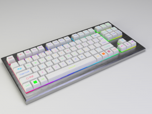 rgb keyboard Model 3D