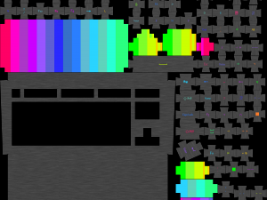 rgb keyboard Model 3D