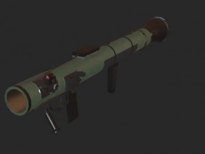 carl gustaf m4 3D 모델