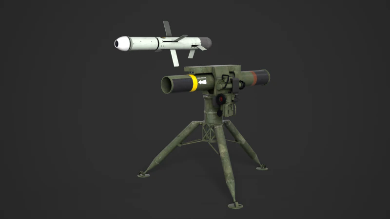 Spike er stan rocket 3D Model .c4d .max .obj .3ds .fbx .stl .blend 