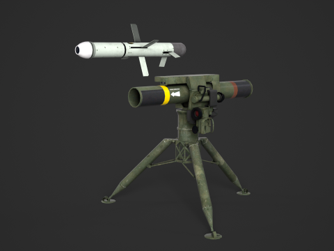 Spike er stan rocket 3D Model