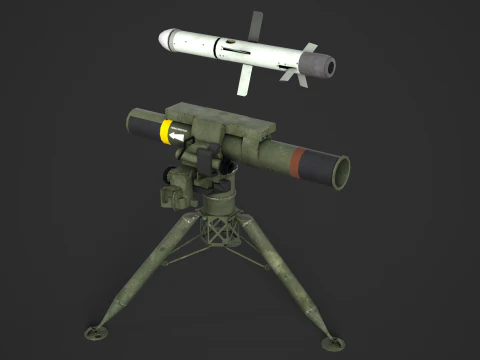 Spike er stan rocket 3D Model