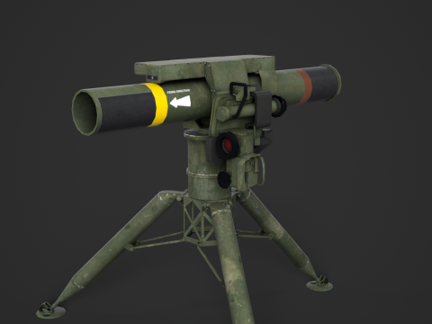 Spike er stan rocket Model 3D