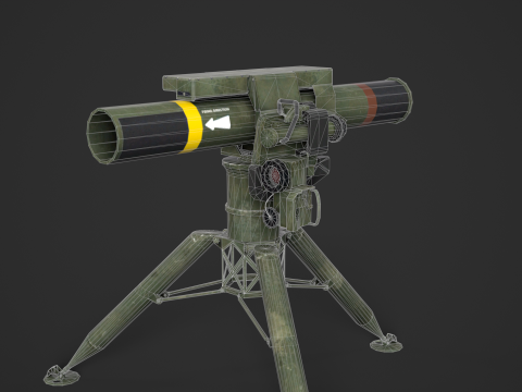 Spike er stan rocket Model 3D
