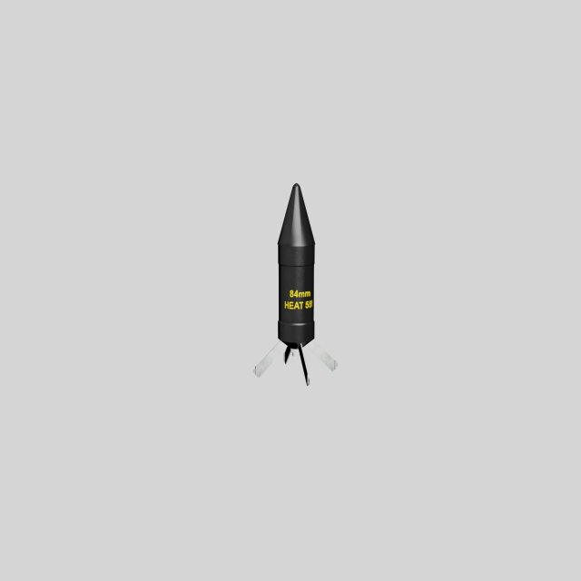 carl gustaff ammo heat 551 and heat 751 3D Модель .c4d .max .obj .3ds .fbx .stl .blend 