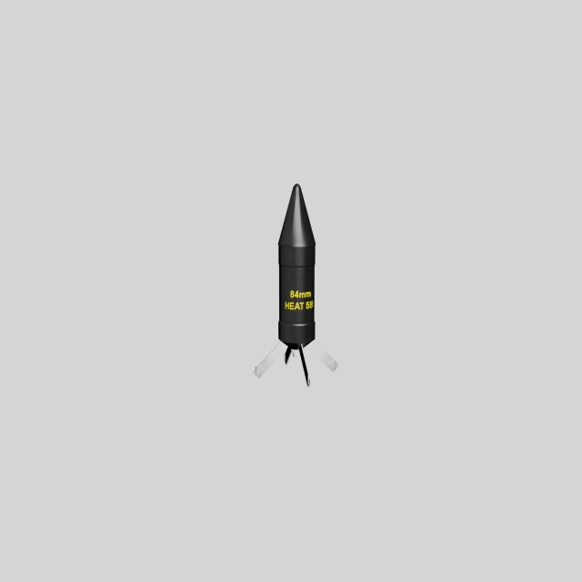 carl gustaff ammo heat 551 and heat 751 3D Model .c4d .max .obj .3ds .fbx .stl .blend 